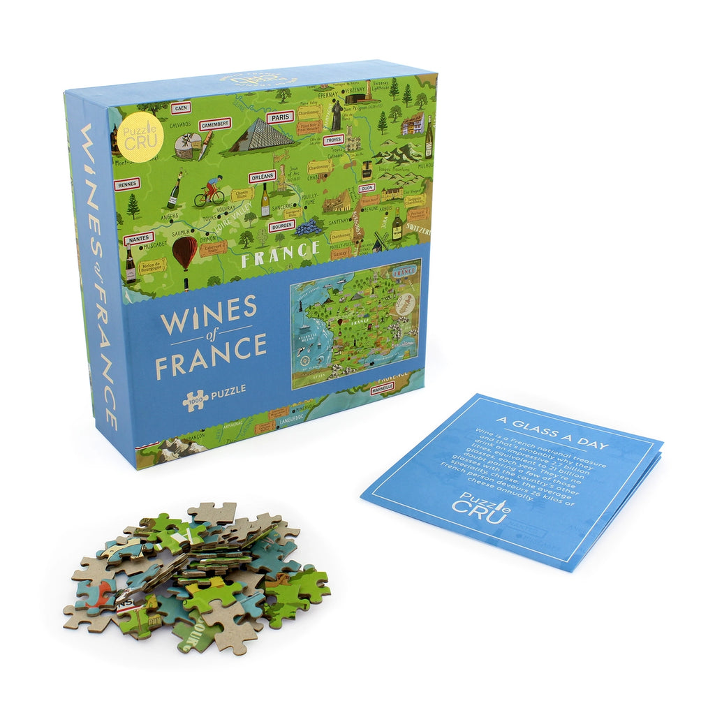Wines of France Jigsaw Puzzle