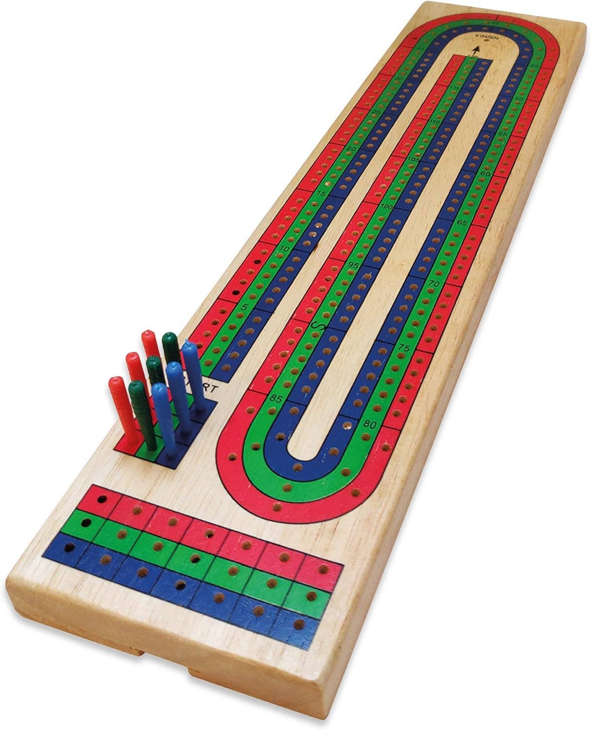 Wooden Cribbage Game