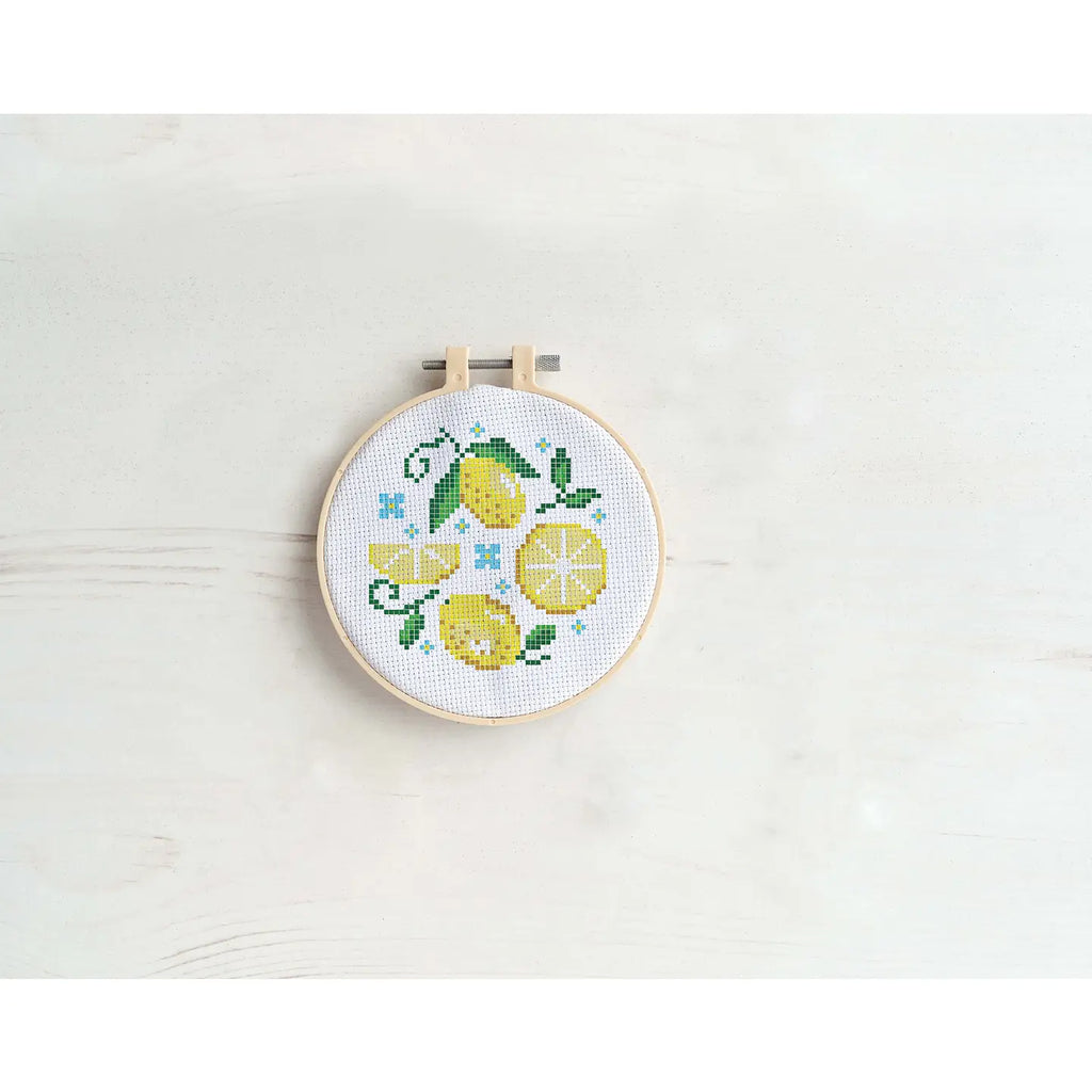 Lemons Cross Stitch Kit