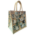Jute shopping bag - Dotty sheep