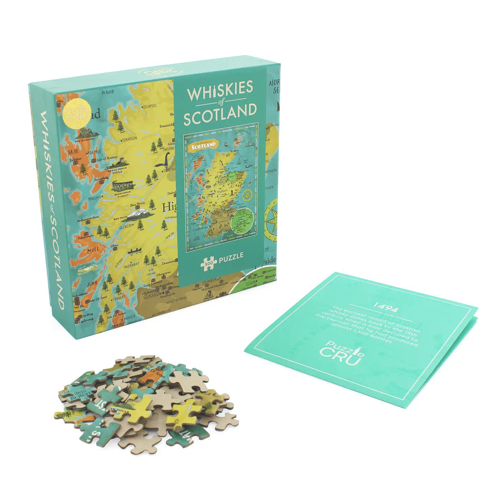 Whiskies of Scotland Jigsaw Puzzle