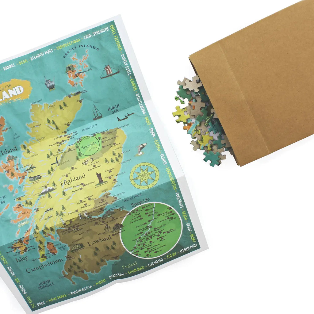 Whiskies of Scotland Jigsaw Puzzle