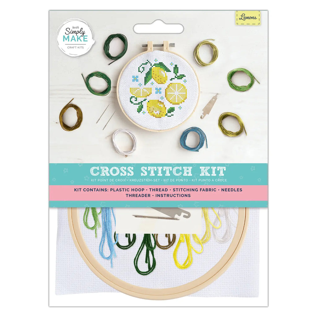 Lemons Cross Stitch Kit