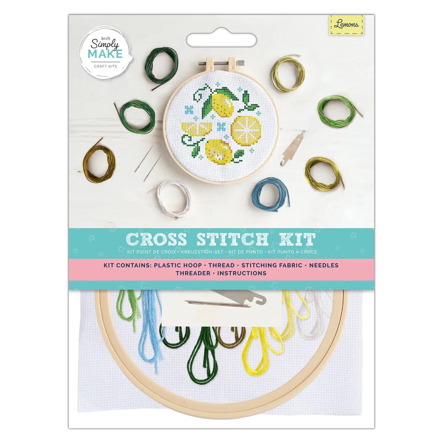 Lemons Cross Stitch Kit