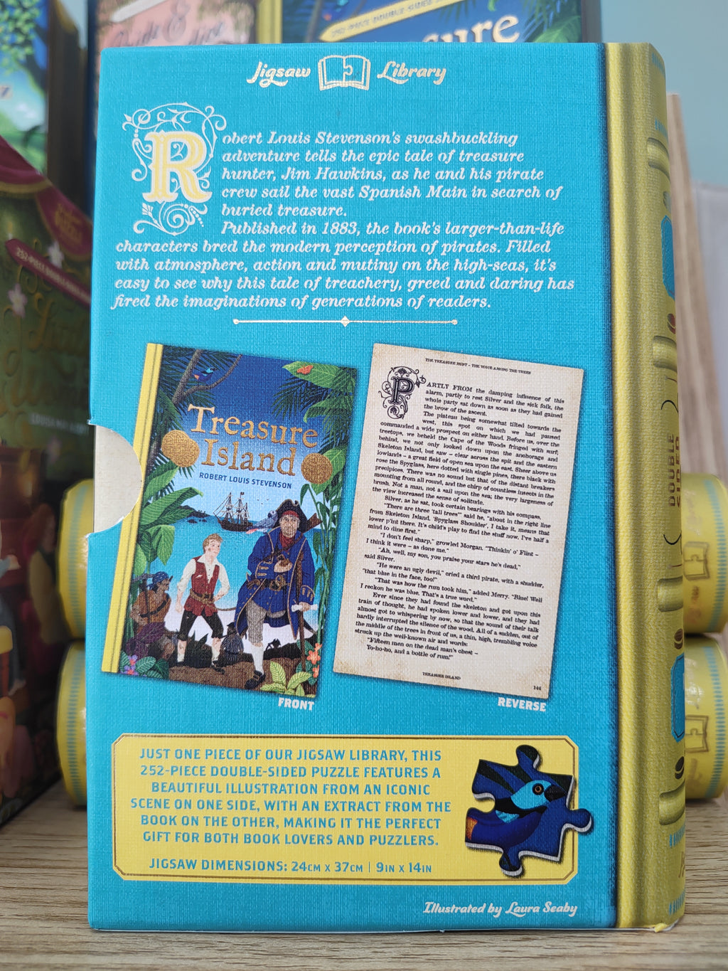 Treasure Island double sided Jigsaw Puzzle