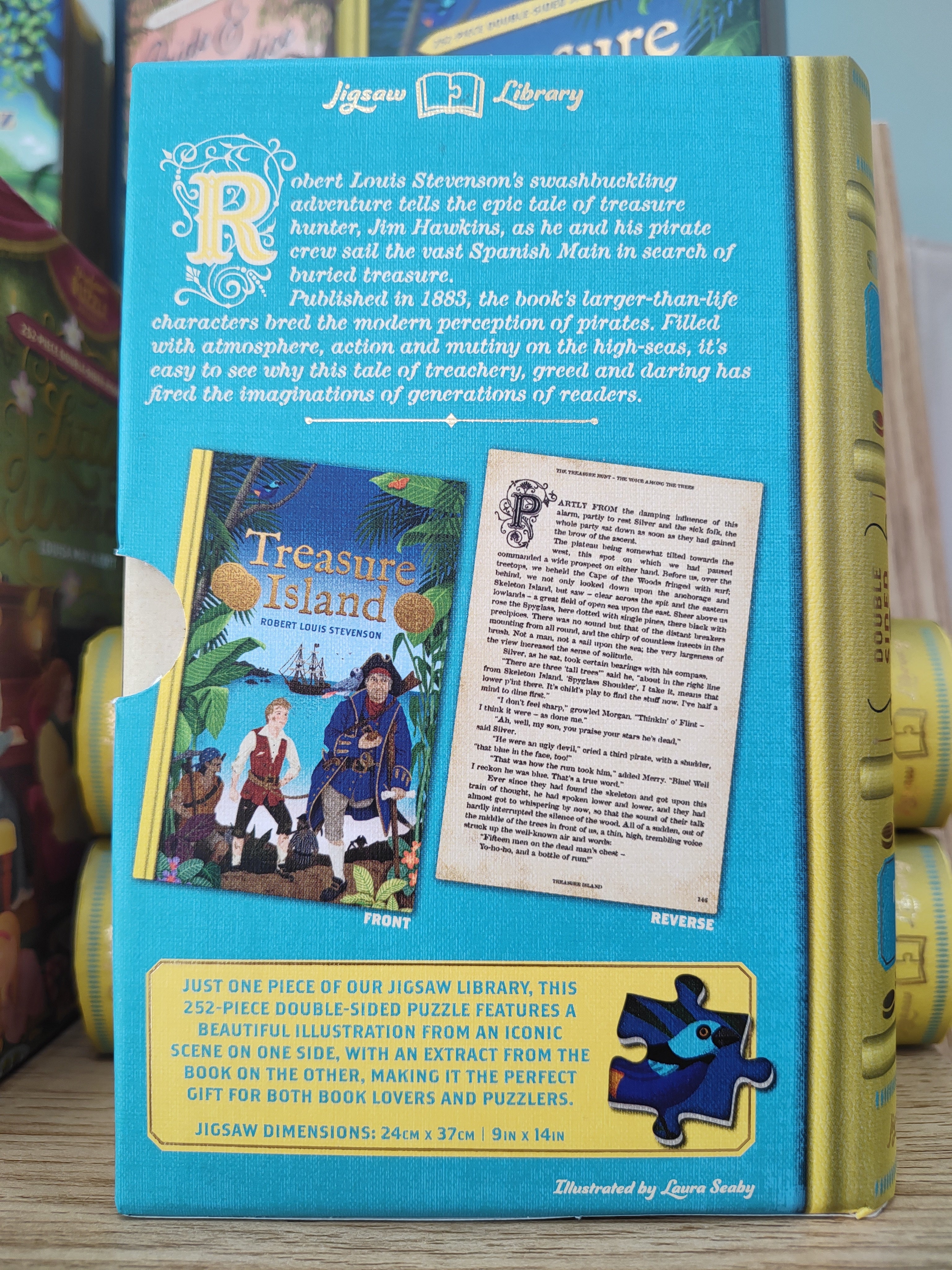 Treasure Island double sided Jigsaw Puzzle