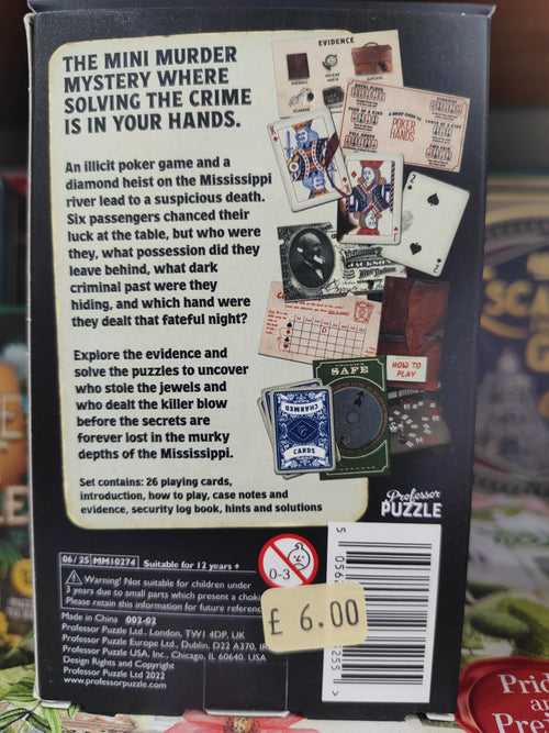 Dead man's hand Murder Mystery