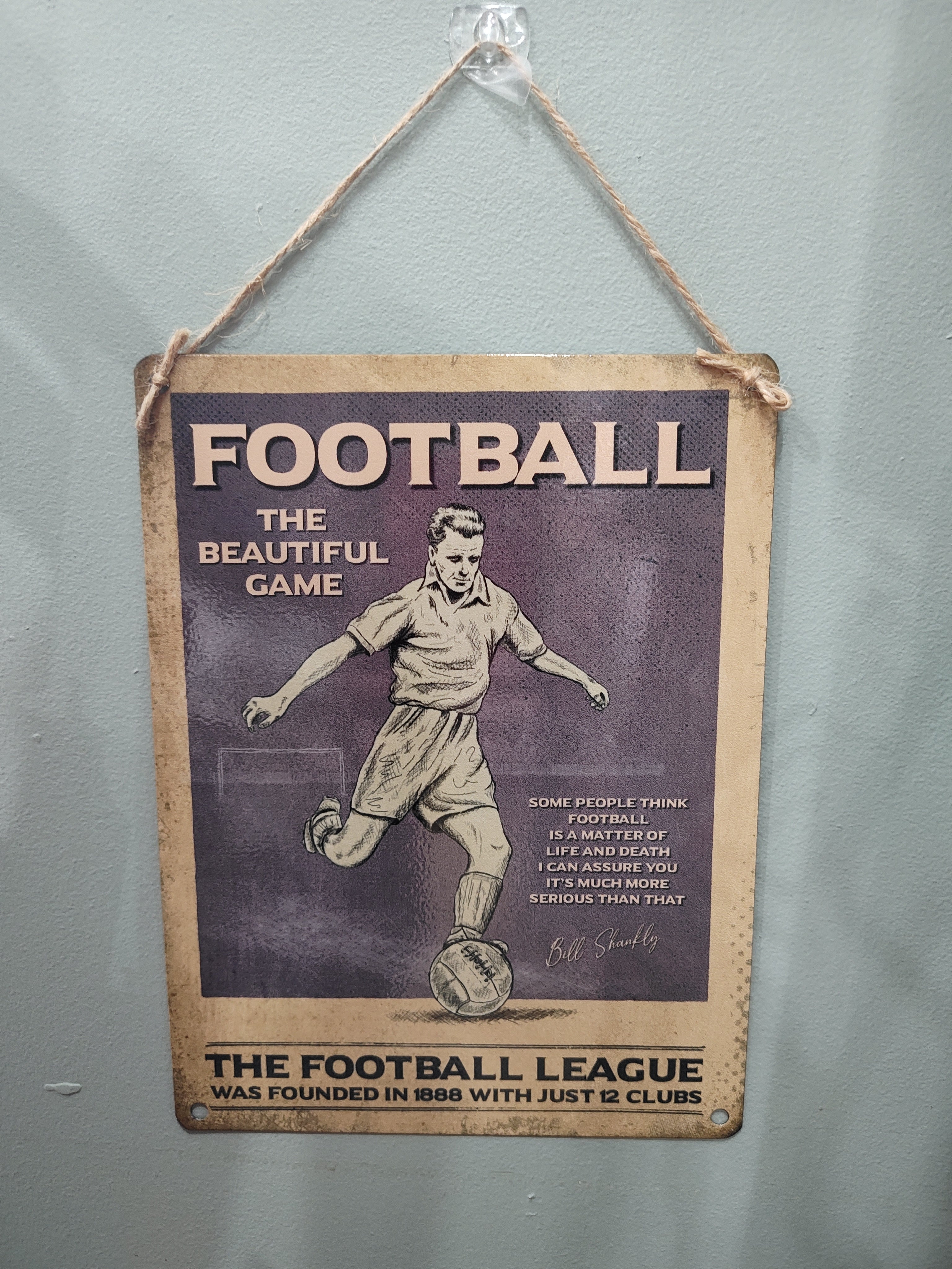 Football sign