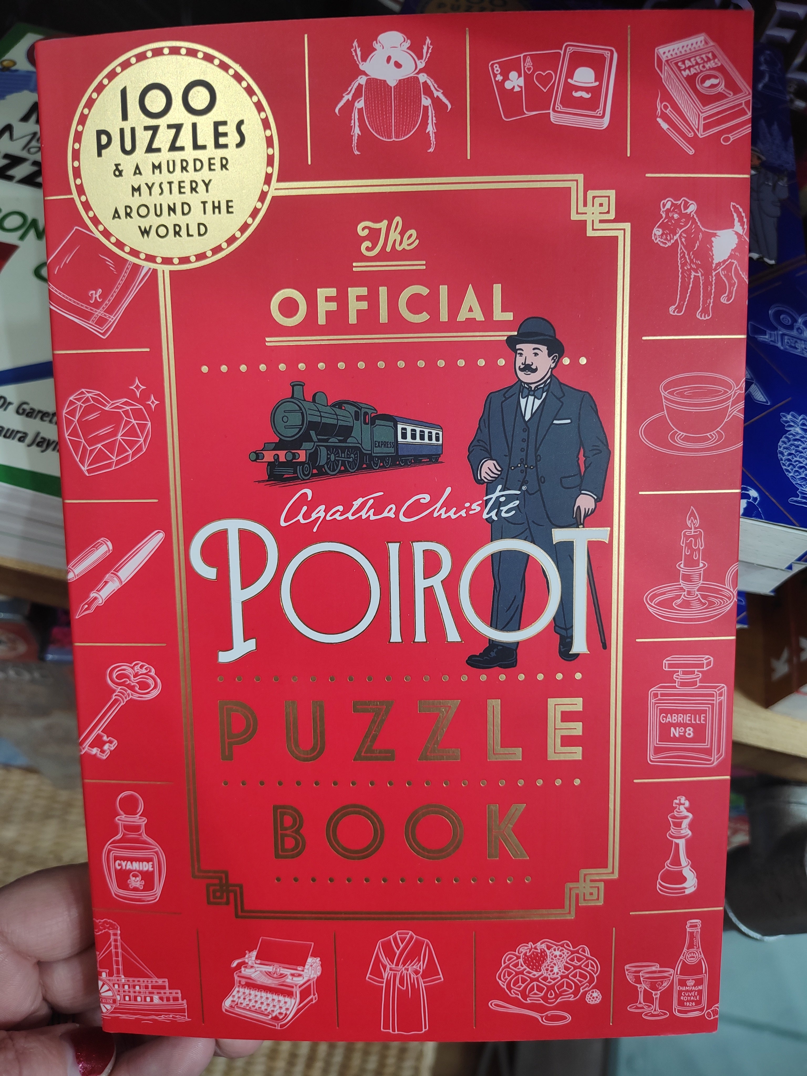 Poirot puzzle book