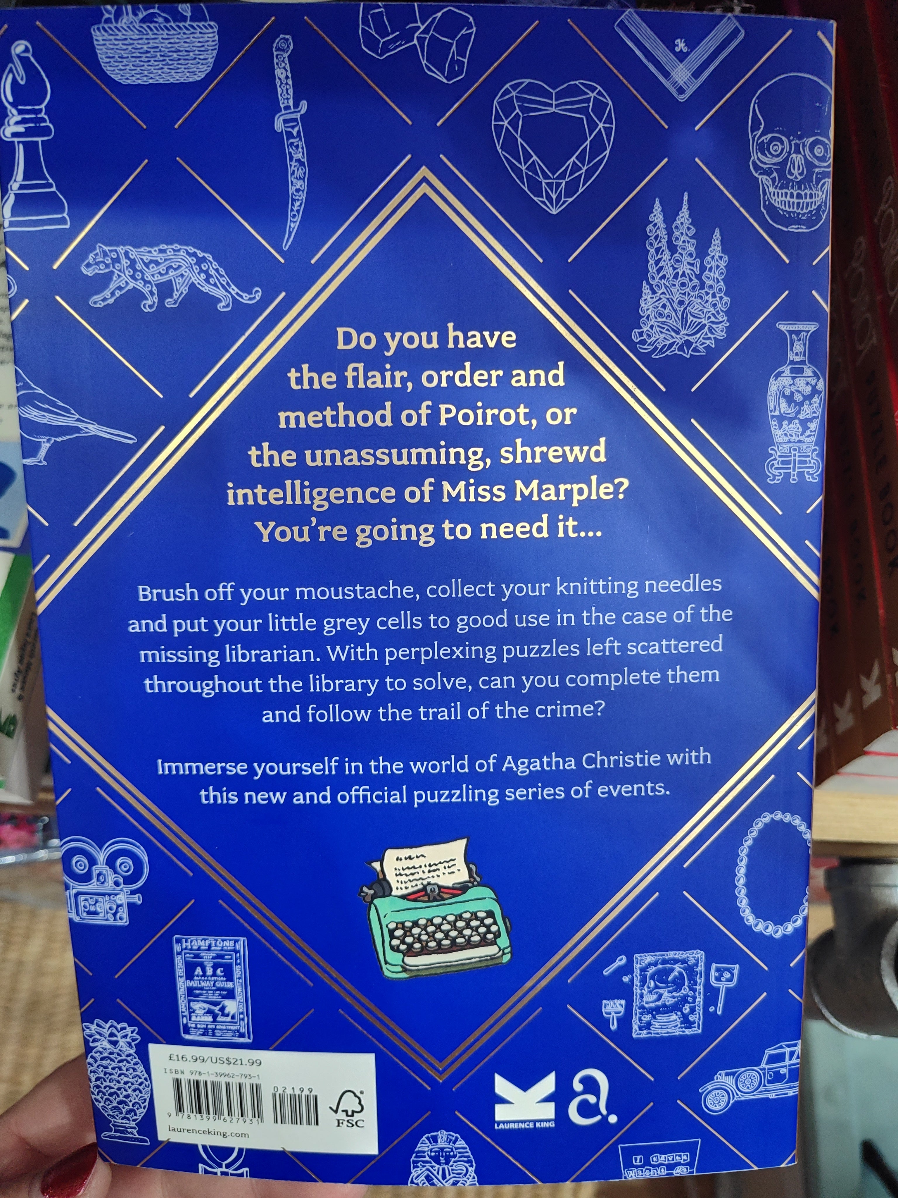 Agatha Christie puzzle book