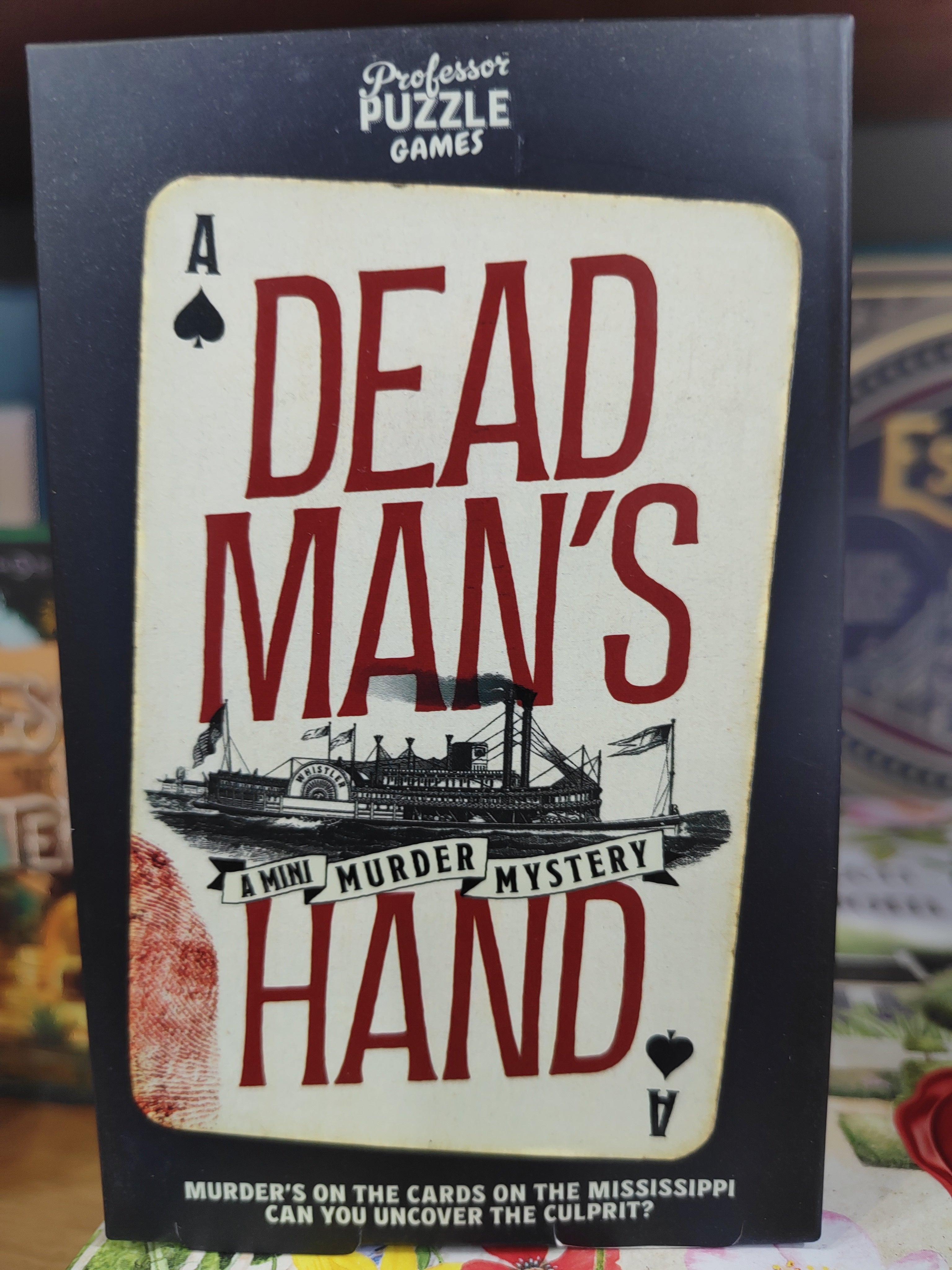 Dead man's hand Murder Mystery