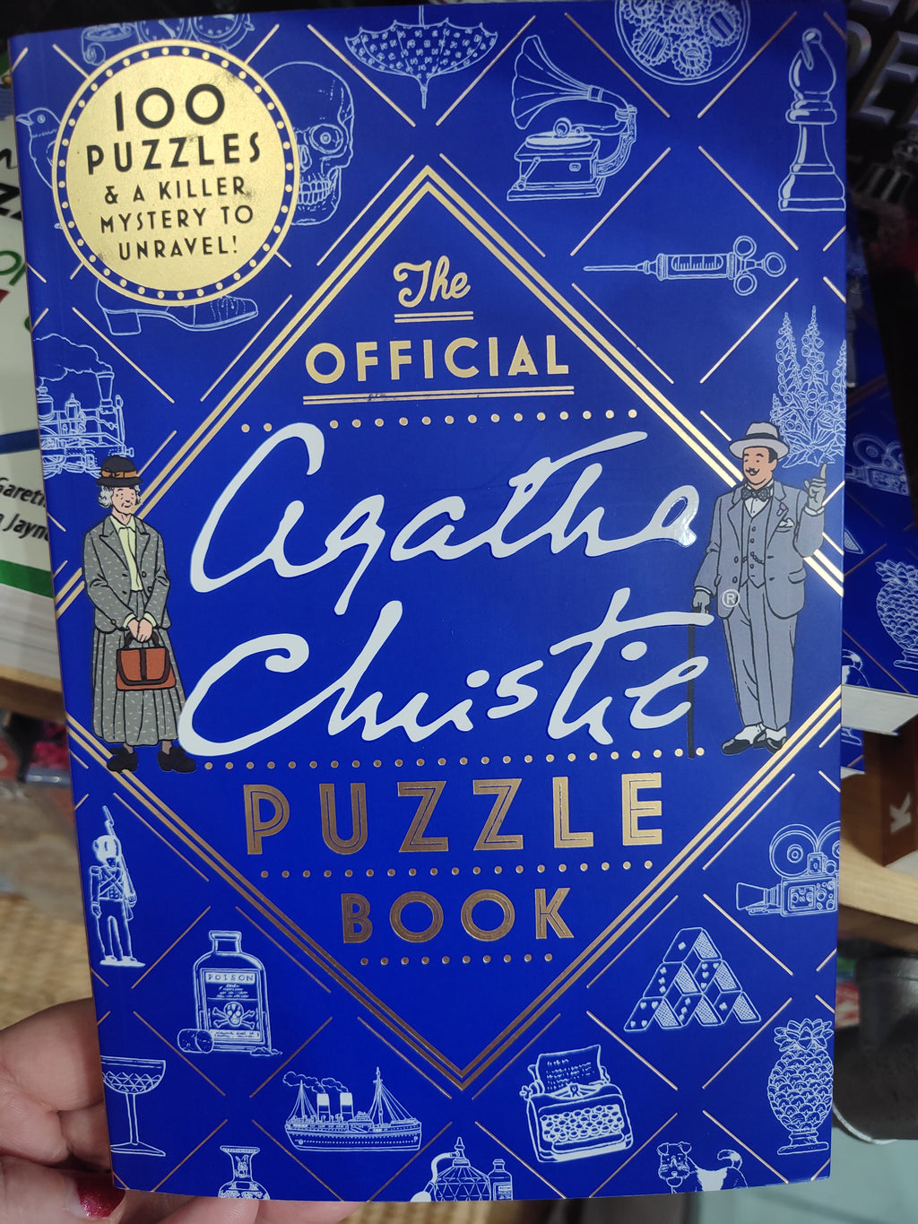 Agatha Christie puzzle book